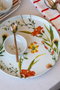 Hermia Juego de Desayuno de Porcelana de 14 Piezas Multicolor